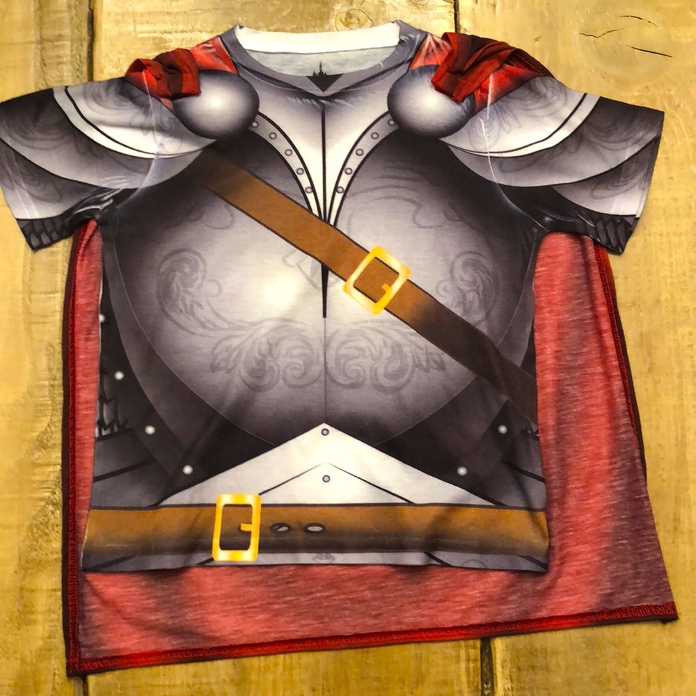 Disney Parks Boys Prince Charming T Shirt w/ Cape